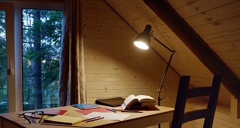 Büro im Landhausstil