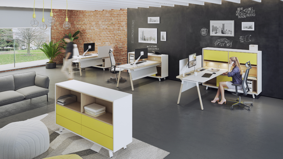 Eine freundliche Atmosphäre, gemütliche Rückzugsorte, genug Stauraum – mit Möbeln von OKA Homeline kein Problem.