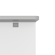 OKA Start Detail: Kabeldurchlässe für die Kabelzuführung und die Montage der Bauteile der dritten Ebene