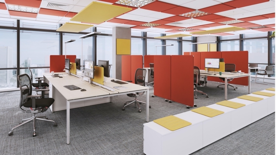 Bild: OKA Space Absorber Schallelemente und Trennwände