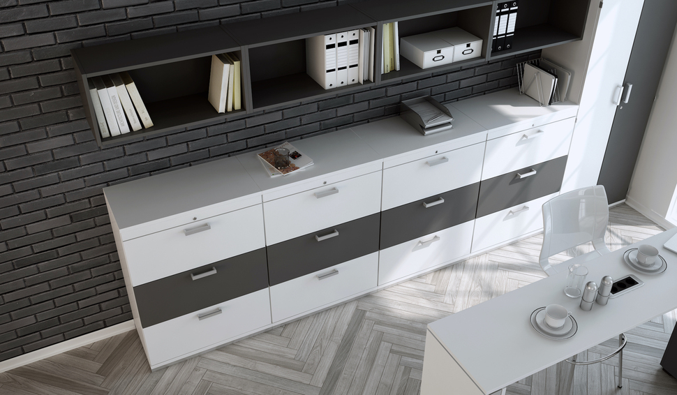 OKA BaseLine bietet nicht nur viel Stauraum, sondern auch großen Gestaltungsspielraum