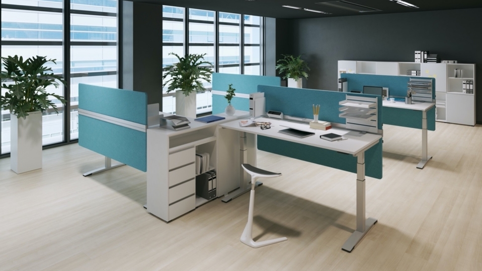 OKA Büromöbel: Trennwände DeskTOP