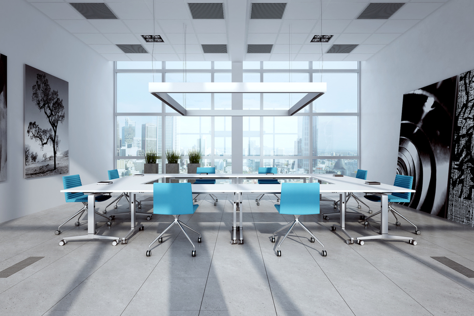 Genug Platz und ergonomisch gerechte Sitzmöbel: So gelingt jedes Meeting.