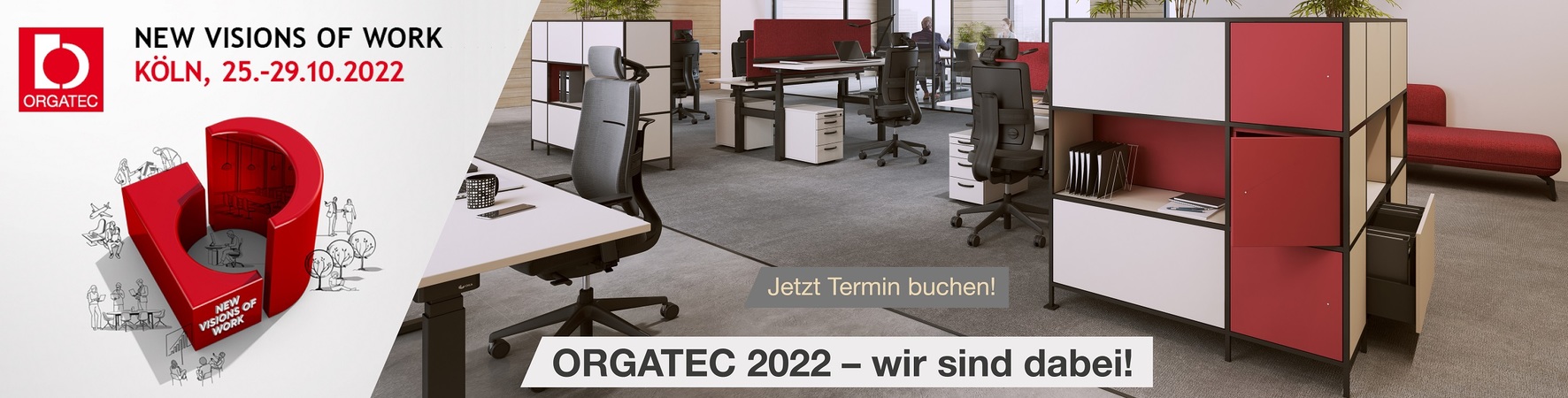 Startseiten-Banner ORGATEC 2022