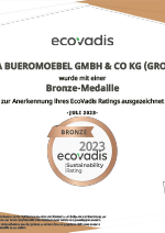 OKA Ecovadis Zertifikat