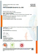 OKA FSC Zertifikat Fritz Egger