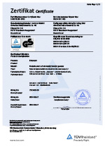 OKA EasyUp GS-Zeichen