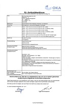 OKA JumpFlex CE Konformitätserklärung