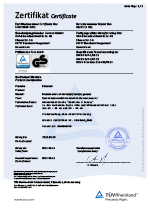 OKA EasyUp Twin GS-Zeichen