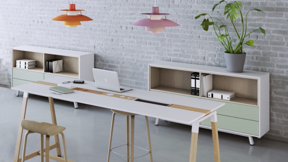 OKA HomeLine, oder: Wo Holz auf Melaminoberflächen trifft