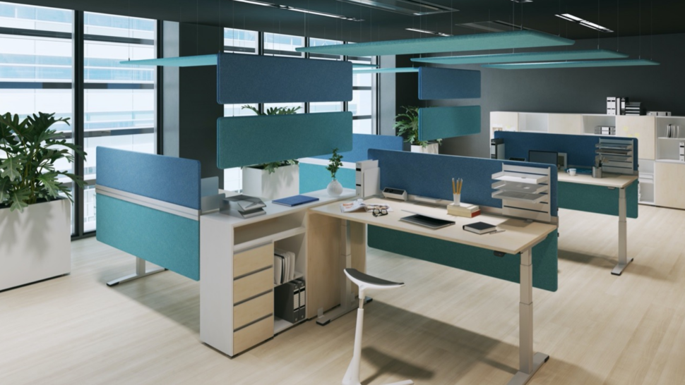 Was alles im privaten FlexLine-Container drin ist? Büroutensilien – und wenn möglich ein kleiner Snack für zwischendurch.