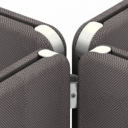 OKA SpaceLine detail – X-connector – the star connector