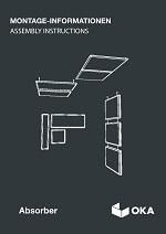 Assembly instructions drilling template – baffle