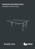 Assembly instructions OKA EasyUp Twin