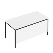 OKA Europa desk with chipboard modesty panel (52 cm high)