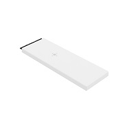 OKA HomeLine detail decor panel insert with brush and hole for monitor arm (400 mm)