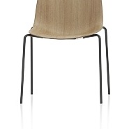 OKA 3D-Chair detail: 4-legs tube base