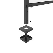 OKA FrameWork detail – Type 1 floor mounting with matching cover (for up to four screws)