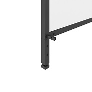 OKA FrameWork detail – Adjustable foot for height compensation up to 20 mm (factory set to 5 mm)