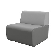 OKA MediaSofa detail: Rectangular seating element