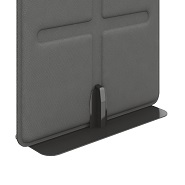 OKA Pods detail: Rounded base of the screen