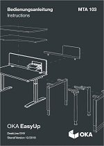 OKA EasyUp Operating instructions