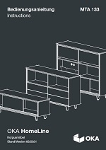 HomeLine Stauraum – operating instructions