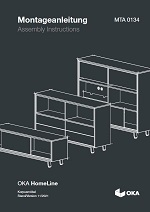 Assembly instructions HomeLine storage