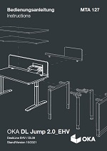Operating instructions OKA Jump 2.0 electromotive height adjustment